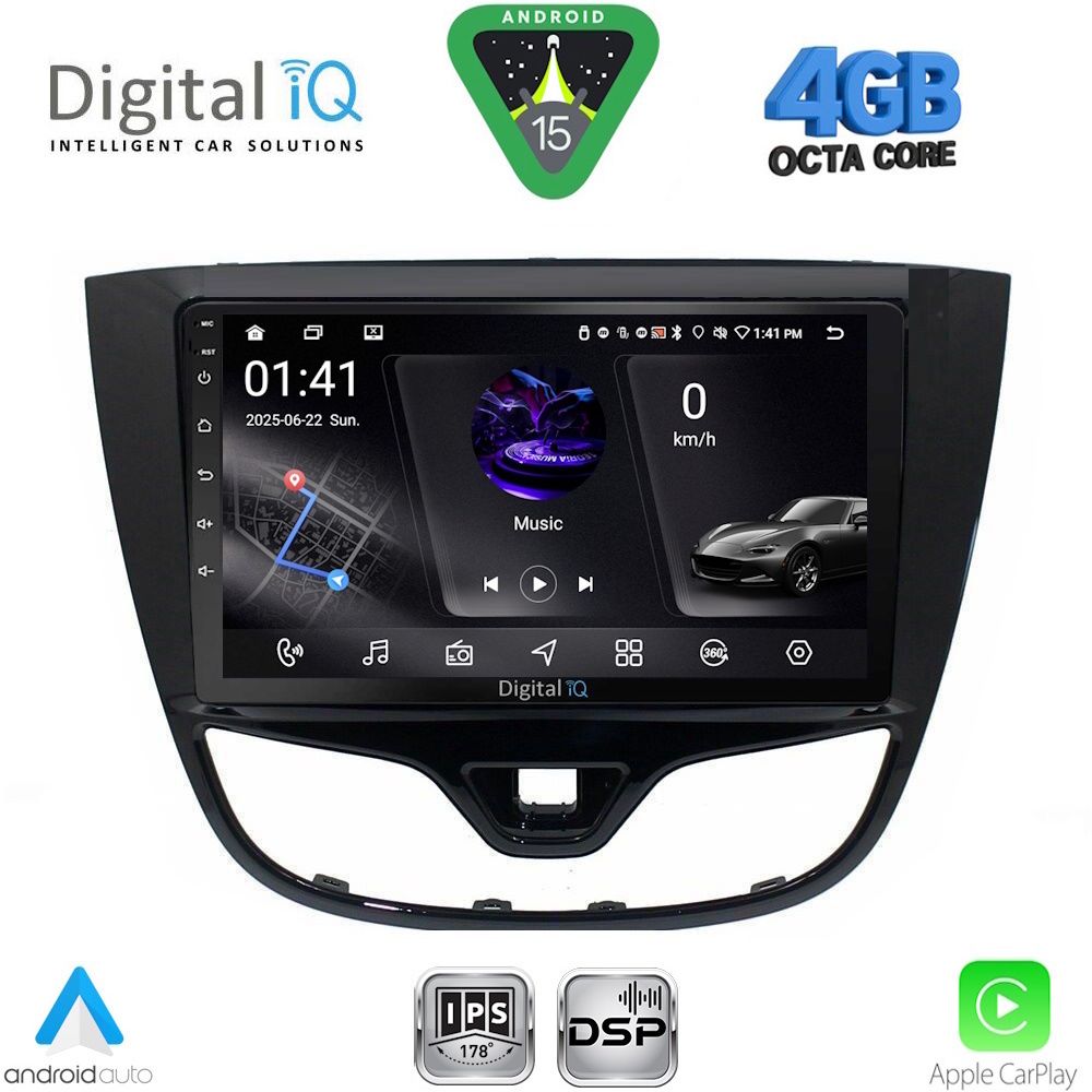 RSG6489_15 DIGITAL IQ RSG 6489_CPA (10inc) MULTIMEDIA TABLET for OPEL KARL mod. 2014-2019 - Image 1
