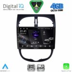 DIGITAL IQ RSG 6506_CPA (9inc) MULTIMEDIA TABLET for PEUGEOT 206 mod. 1998-2006