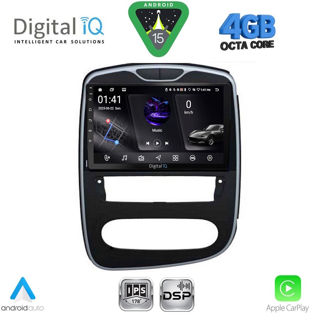 RSG6545_15 DIGITAL IQ RSG 6545_CPA (10inc) MULTIMEDIA TABLET for RENAULT CLIO mod. 2016-2019 - Image 1