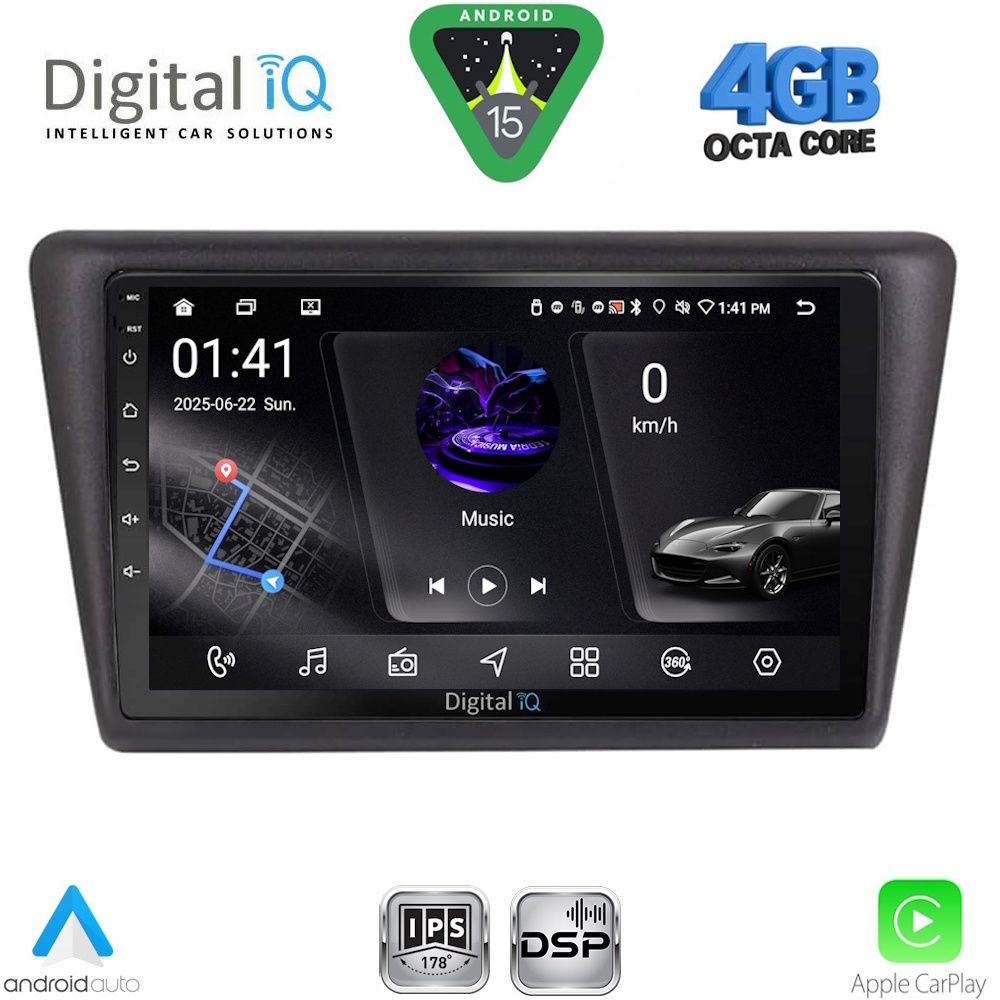 RSG6600_15 DIGITAL IQ RSG 6600_CPA (9inc) MULTIMEDIA TABLET for SKODA RAPID SPACEBACK mod. 2014-2019 - Image 1
