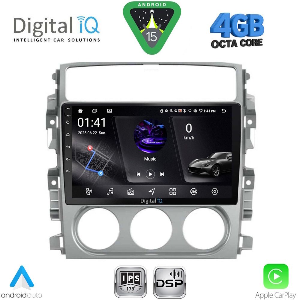 RSG6681_15 DIGITAL IQ RSG 6681_CPA (9inc) MULTIMEDIA TABLET for SUZUKI LIANA mod. 2001-2007 - Image 1