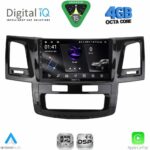 DIGITAL IQ RSG 6720_CPA (9inc) MULTIMEDIA TABLET for TOYOTA HILUX mod. 2005-2016