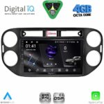 DIGITAL IQ RSG 6760BL_CPA (9inc) MULTIMEDIA TABLET for VW TIGUAN mod. 2011-2016 (BLACK)