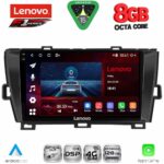 LENOVO SSR 10726BL_CPA (9inc) MULTIMEDIA TABLET for TOYOTA PRIUS mod. 2009-2015 (BLACK)