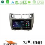 Cadence X2 Series 8Core Android14 6+128GB  Toyota Yaris Navigation Multimedia Tablet 9" (Ασημί Χρώμα)