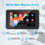 Πηγή Ήχου Marine - CARMEDIA CMMA 20 PRO 8″ MARINE SOURCE UNIT - Image 4