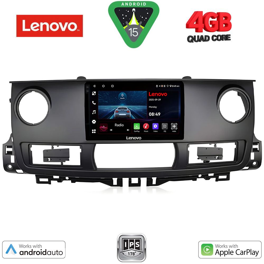 LVE8554_15 LENOVO LVE 8554_CPAA (9inc) MULTIMEDIA TABLET for RENAULT MASTER mod. 2003-2010 - Image 1