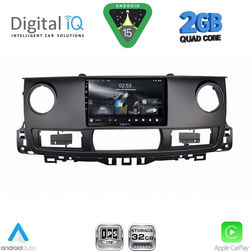 RSD1554-15 DIGITAL IQ RSD 1554_CPA (9inc) MULTIMEDIA TABLET for RENAULT MASTER mod. 2003-2010 - Image 1