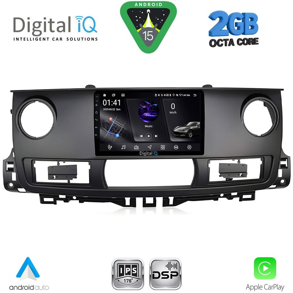 RSF4554_15 DIGITAL IQ RSF 4554_CPA (9inc) MULTIMEDIA TABLET for RENAULT MASTER mod. 2003-2010 - Image 1