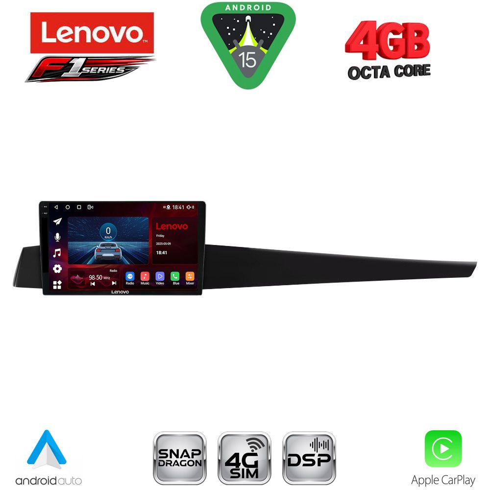 SSQ9552_15 LENOVO SSQ 9552_CPA (9inc) MULTIMEDIA TABLET for RENAULT LAGUNA mod. 2007-2015 - Image 1