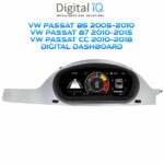DIGITAL IQ DYL 763_DC (10.25") DIGITAL INSTRUMENT CLUSTER for VW PASSAT - CC mod. 2005-2015