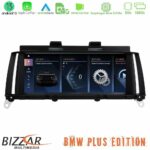 Bizzar Plus Edition BMW X3 F25 CIC Android13 8Core (8+128GB) Navigation Multimedia 8.8" Black Panel