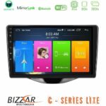Bizzar C Series Lite 4Core Android14 2+32GB Toyota Aygo | Citroen C1 | Peugeot 108 Navigation Multimedia Tablet 9"