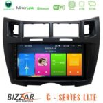 Bizzar C Series Lite 4Core Android14 2+32GB  Toyota Yaris Navigation Multimedia Tablet 9" (Μαύρο Χρώμα)