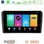 Bizzar F2 Series 8Core Android16 4+64GB  Audi A3 8P Navigation Multimedia Tablet 9"