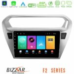 Bizzar F2 Series 8Core Android16 4+64GB  Citroën C-Elysée / Peugeot 301 Navigation Multimedia Tablet 9"
