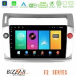 Bizzar F2 Series 8Core Android16 4+64GB  Citroen C4 2004-2010 Navigation Multimedia Tablet 9"