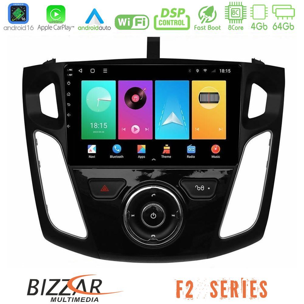 bizzar_f2_fd0044 Bizzar F2 Series 8Core Android16 4+64GB Ford Focus 2012-2018 Navigation Multimedia Tablet 9" - Image 1