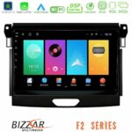Bizzar F2 Series 8Core Android16 4+64GB  Ford Ranger 2017-2022 Navigation Multimedia Tablet 9"