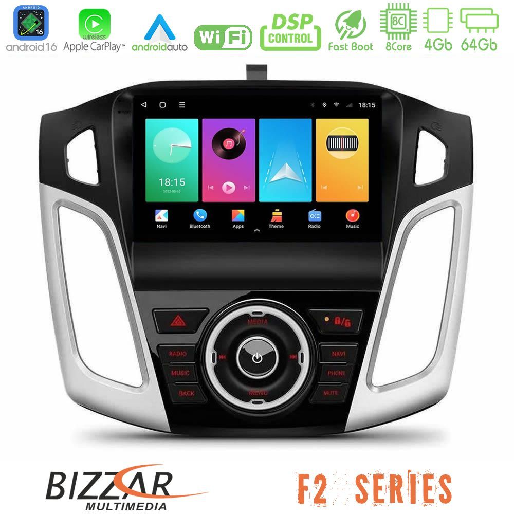 bizzar_f2_fd0845 Bizzar F2 Series 8Core Android16 4+64GB Ford Focus 2012-2018 Navigation Multimedia Tablet 9" - Image 1