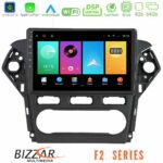 Bizzar F2 Series 8Core Android16 4+64GB  Ford Mondeo 2011-2014 Navigation Multimedia Tablet 10"