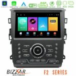 Bizzar F2 Series 8Core Android16 4+64GB  Ford Mondeo 2014-2021 Navigation Multimedia Tablet 9"