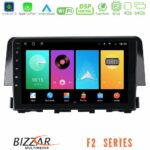Bizzar F2 Series 8Core Android16 4+64GB  Honda Civic 2016-2020 Navigation Multimedia Tablet 9"