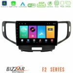 Bizzar F2 Series 8Core Android16 4+64GB  Honda Accord 2008-2015 Navigation Multimedia Tablet 9"