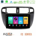 Bizzar F2 Series 8Core Android16 4+64GB Honda Civic 1995-2001 Navigation Multimedia Tablet 9"