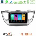 Bizzar F2 Series 8Core Android16 4+64GB  Hyundai Tucson 2015-2018 Navigation Multimedia Tablet 9"