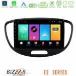 Bizzar F2 Series 8Core Android16 4+64GB  Hyundai i10 2008-2014 Navigation Multimedia Tablet 9"