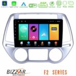 Bizzar F2 Series 8Core Android16 4+64GB  Hyundai i20 2012-2014 Navigation Multimedia Tablet 9"