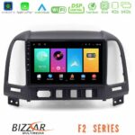 Bizzar F2 Series 8Core Android16 4+64GB Hyundai Santa Fe 2006-2013 Navigation Multimedia Tablet 10"