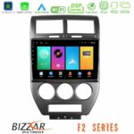 Bizzar F2 Series 8Core Android16 4+64GB  Jeep Compass/Patriot 2007-2008 Navigation Multimedia Tablet 10"