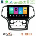 Bizzar F2 Series 8Core Android16 4+64GB Jeep Grand Cherokee 2014-2020 Navigation Multimedia Tablet 10"