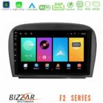 Bizzar F2 Series 8Core Android16 4+64GB  Mercedes SL Class 2005-2011 Navigation Multimedia Tablet 9"