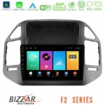 Bizzar F2 Series 8Core Android16 4+64GB Mitsubishi Pajero 2002-2006 Navigation Multimedia Tablet 9"
