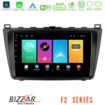 Bizzar F2 Series 8Core Android16 4+64GB  Mazda 6 2008-2012 Navigation Multimedia Tablet 9"