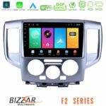 Bizzar F2 Series 8Core Android16 4+64GB  Nissan NV200 Navigation Multimedia Tablet 9"