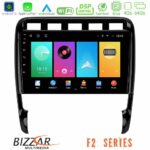Bizzar F2 Series 8Core Android16 4+64GB  Porsche Cayenne 2003-2010 Navigation Multimedia Tablet 9"