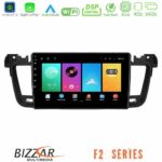Bizzar F2 Series 8Core Android16 4+64GB  Peugeot 508 2010-2018 Navigation Multimedia Tablet 9"