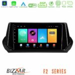 Bizzar F2 Series 8Core Android16 4+64GB  Peugeot 208 2019-2023 Navigation Multimedia Tablet 9"