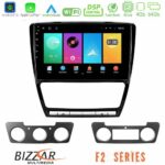 Bizzar F2 Series 8Core Android16 4+64GB  Skoda Octavia 5 Navigation Multimedia Tablet 10"