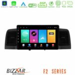 Bizzar F2 Series 8Core Android16 4+64GB  Toyota Corolla 2002-2006 Navigation Multimedia Tablet 9"   (Black)