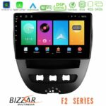 Bizzar F2 Series 8Core Android16 4+64GB  Toyota Aygo/Citroen C1/Peugeot 107 Navigation Multimedia Tablet 10"