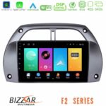 Bizzar F2 Series 8Core Android16 4+64GB  Toyota RAV4 2001 - 2006 Navigation Multimedia Tablet 9"