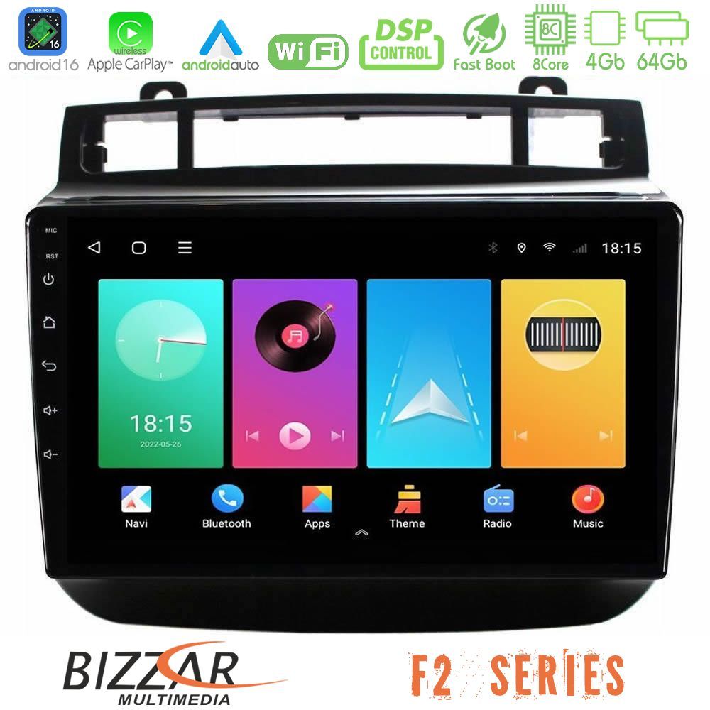 bizzar_f2_vw0966 Bizzar F2 Series 8Core Android16 4+64GB VW Touareg 2011-2018 Navigation Multimedia Tablet 9" - Image 1