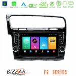 Bizzar F2 Series 8Core Android16 4+64GB  VW GOLF 7 Navigation Multimedia Tablet 9"   (OEM Look)