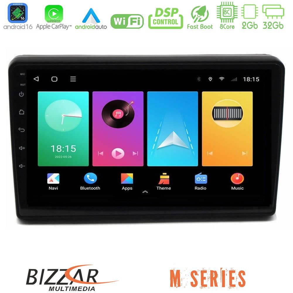 bizzar_m_ct3009 Bizzar M Series 8Core Android16 2+32GB Citroen C5 2008-2019 Navigation Multimedia Tablet 10" - Image 1
