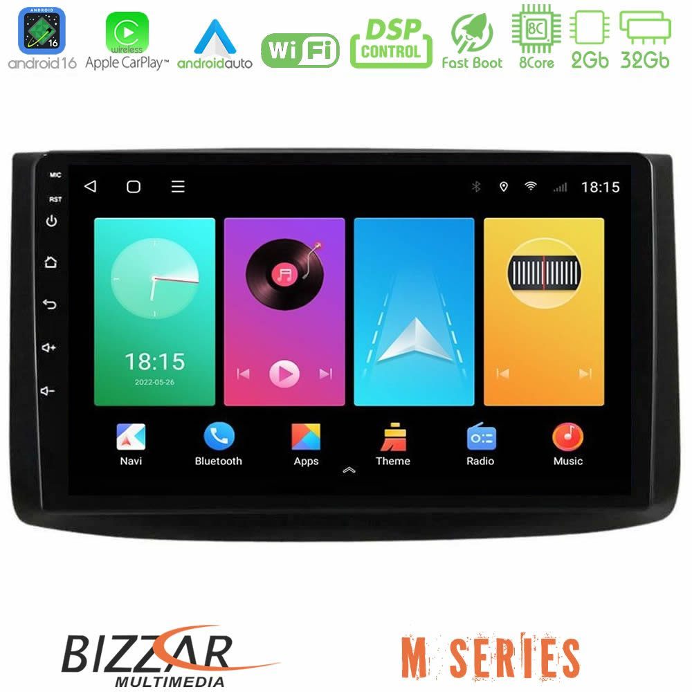 bizzar_m_cv0725 Bizzar M Series 8Core Android16 2+32GB Chevrolet Aveo 2006-2010 Navigation Multimedia Tablet 9" - Image 1